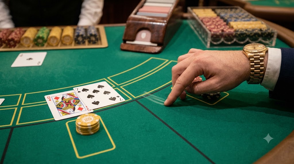 Blackjack håndsignaler: Den ultimative guide til korrekt opførsel ved bordet