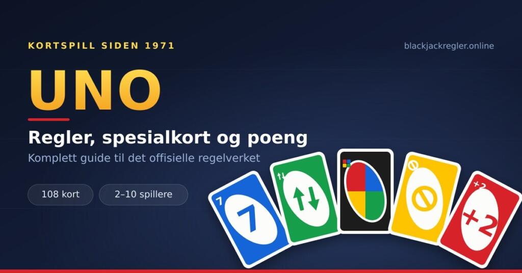 Uno: regler, spesialkort og poeng - komplett guide