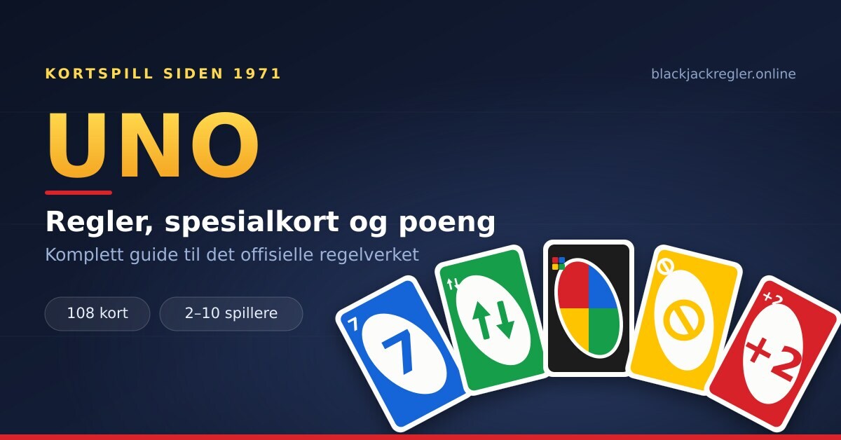 Uno: regler, spesialkort og poeng – komplett guide