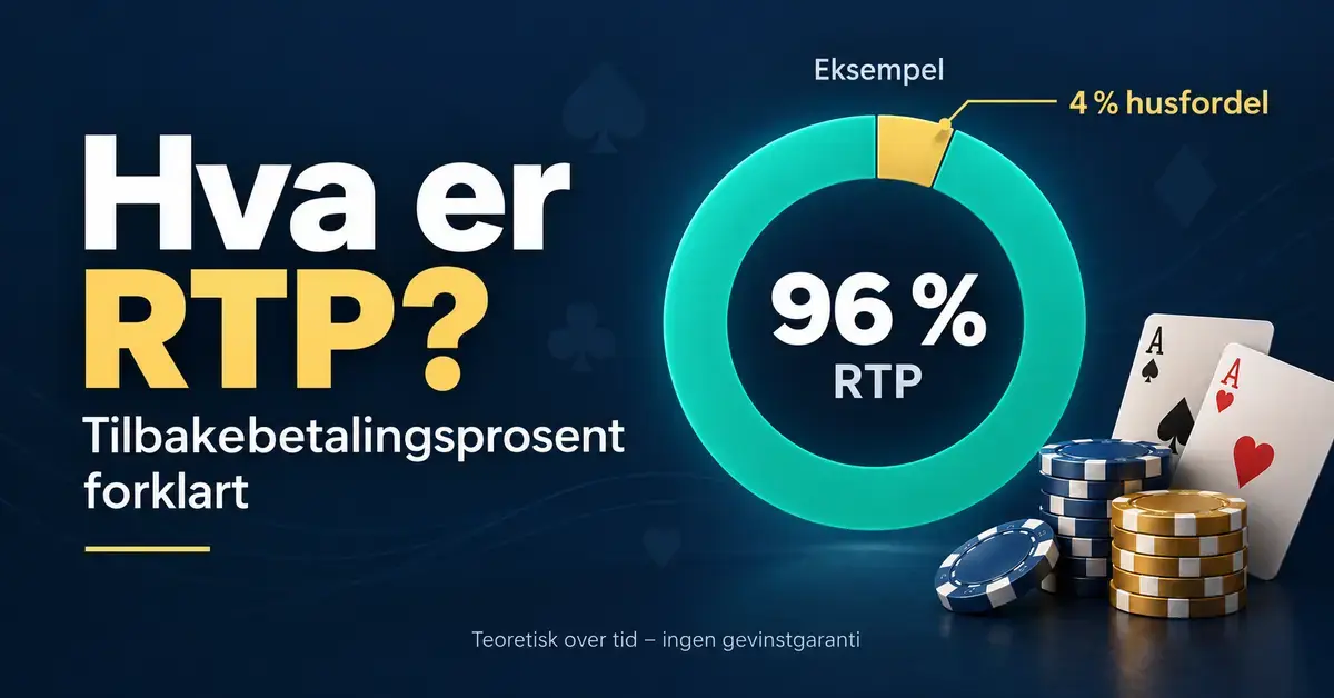 Hva er RTP? Tilbakebetalingsprosent i casinospill forklart