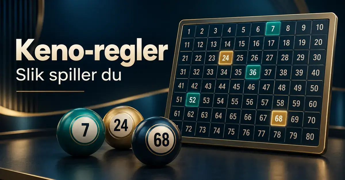 Keno-regler: slik spiller du lotterispillet på casino