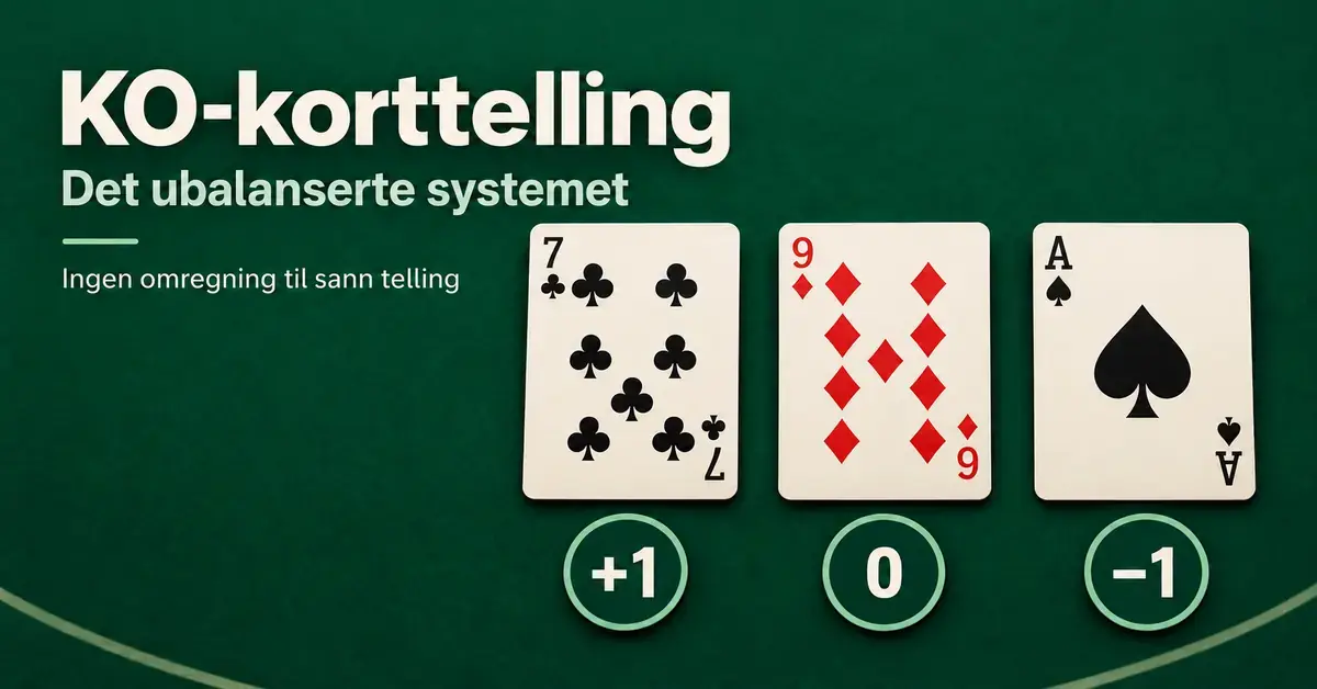 KO-korttelling (Knock-Out): slik fungerer det ubalanserte systemet